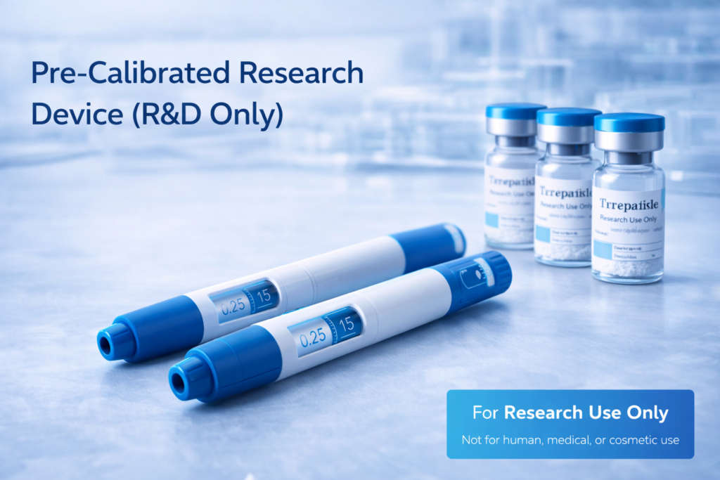 Pre-Calibrated Research Pens
