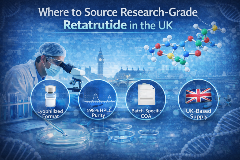 Best Retatrutide Research UK (2026): Triple-Agonist Guide Best Retatrutide Research UK (2026): Triple-Agonist Guide