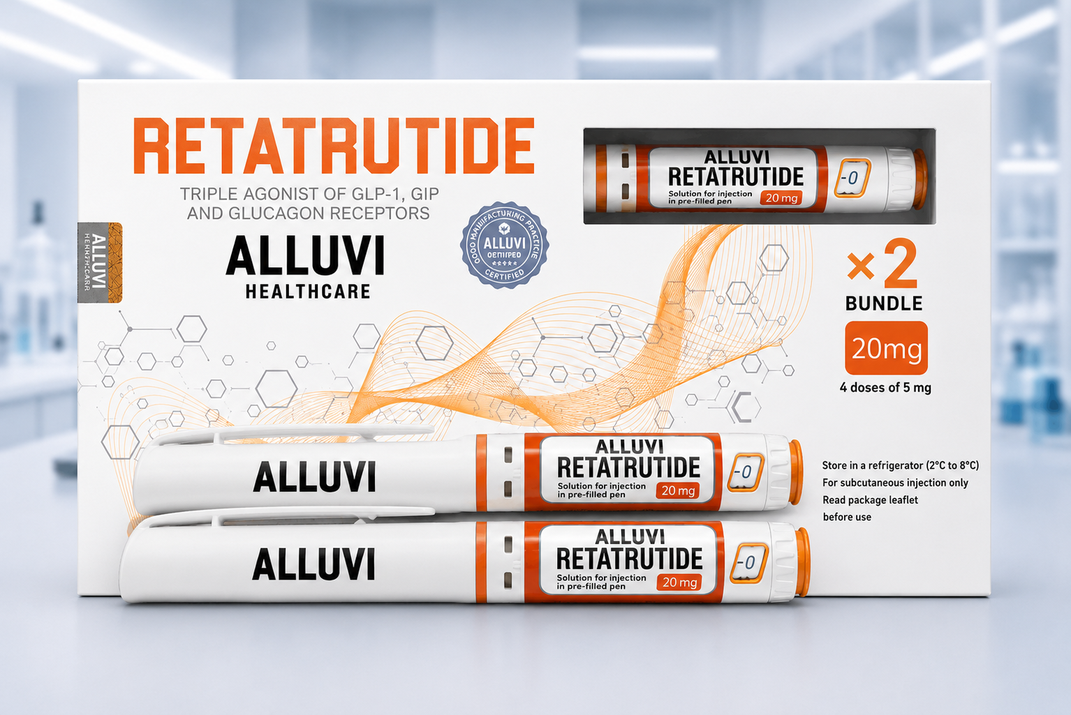 retatrutide alluvi UK Guide: Key Facts on the New Weight-Loss Drug Alluvi Retatrutide 40Mg Injection -